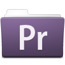 Adobe Premiere Pro Folder Icon 128x128 png